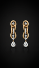 18k Gold Sculptural Necklace