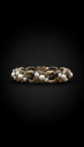 Black Diamond Cuff Bracelet