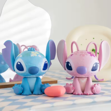 Stitch & Angel 3D Liebe Puzzle Leuchtende Herzlampe