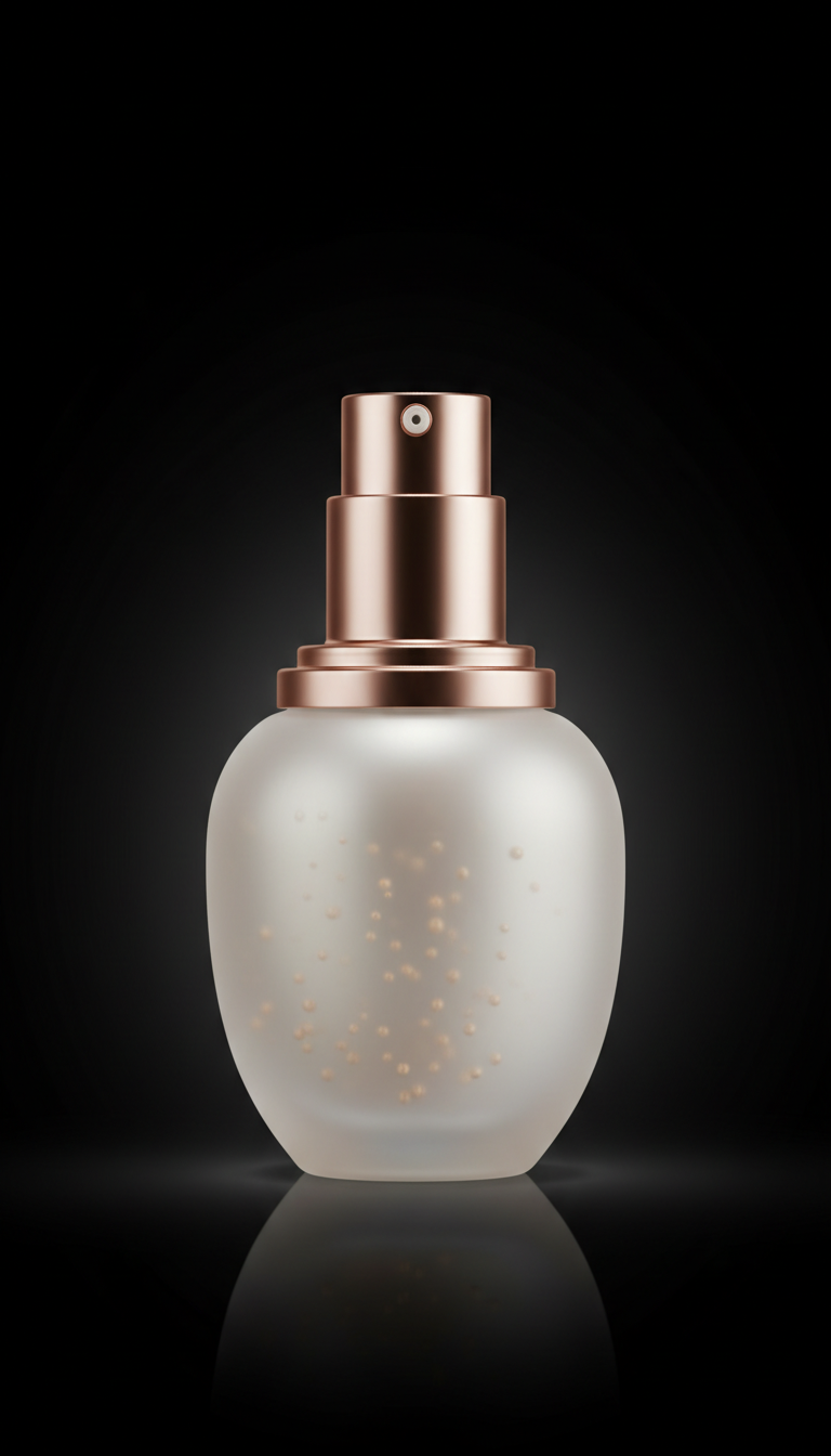 Pearl-infused renewal serum