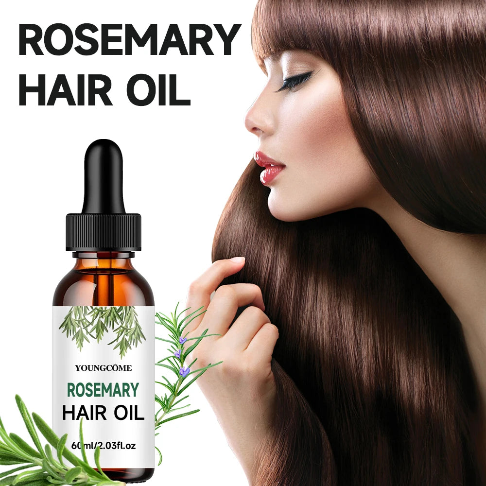 Rosemary Hair Oil for Hair & Scalp Care Nourishing Hair Oil for Dry & Damaged Hair