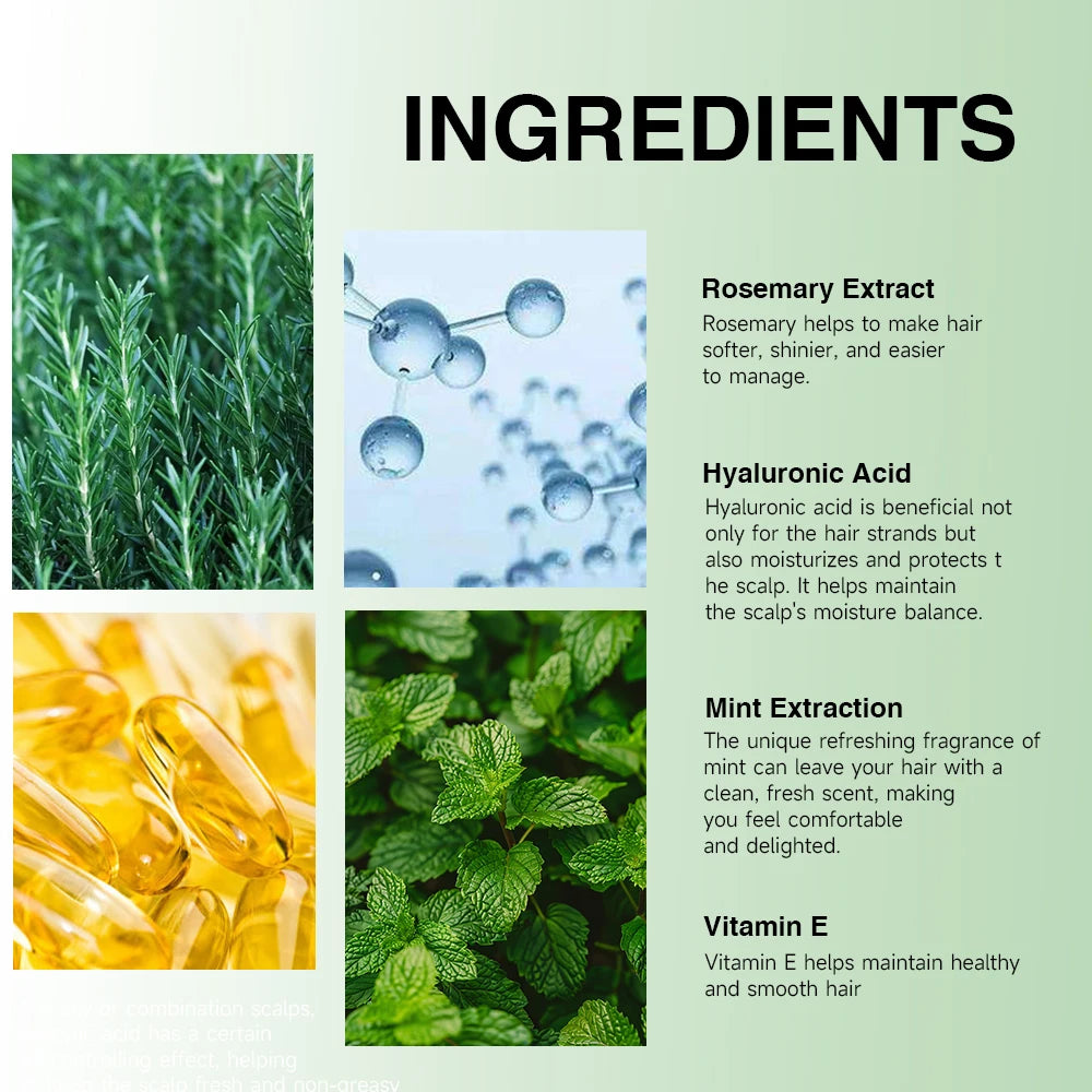 Rosemary Hair Oil for Hair & Scalp Care Nourishing Hair Oil for Dry & Damaged Hair