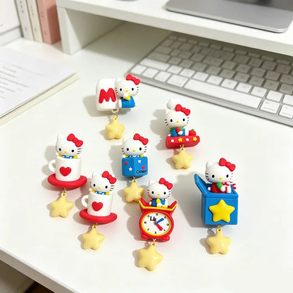 Hello Kitty fridge magnet LED night light kitchen decor product photo
