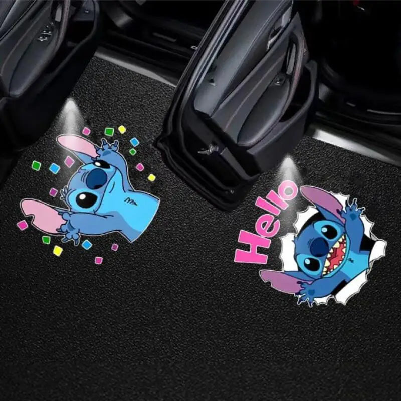 Stitch Car Door Projector Lights LED Welcome Lights for Cars