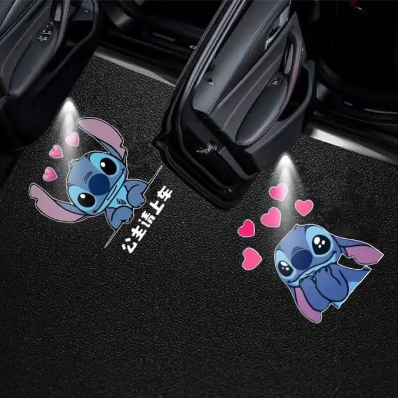 Stitch Car Door Projector Lights LED Welcome Lights for Cars