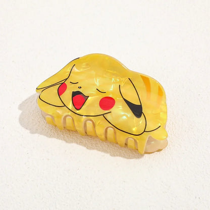 Pokémon Pikachu hair claw clip cute hair accessory product photo
