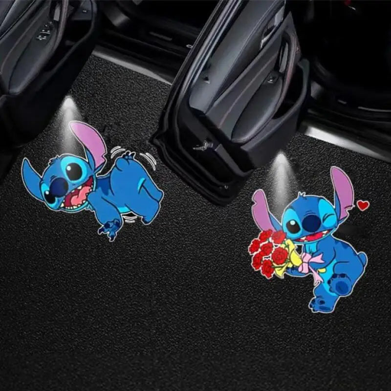 Stitch Car Door Projector Lights LED Welcome Lights for Cars