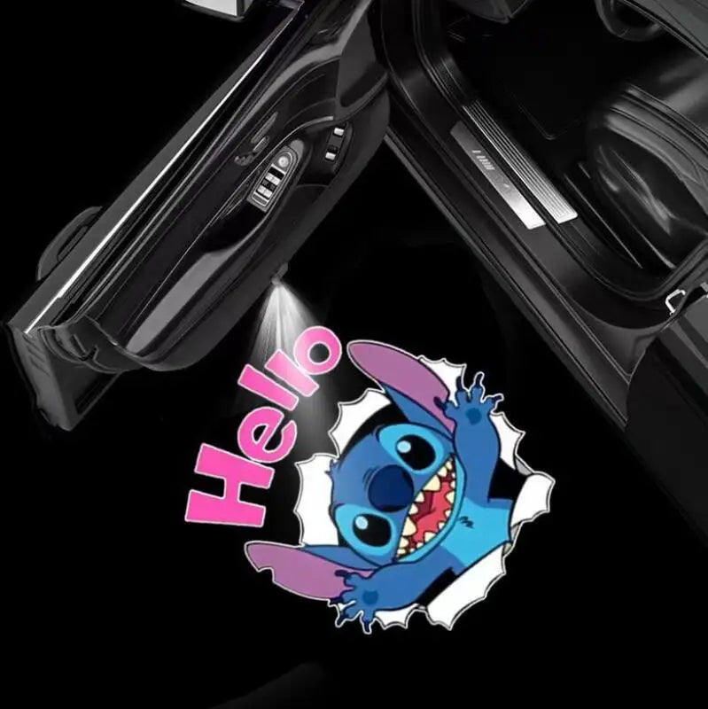 Stitch Car Door Projector Lights LED Welcome Lights for Cars