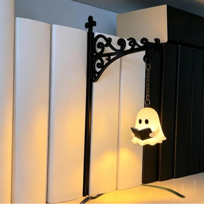 Harry Potter Inspirierte Bücher-Ecke Laterne Halloween Bücherregal LED-Dekoration