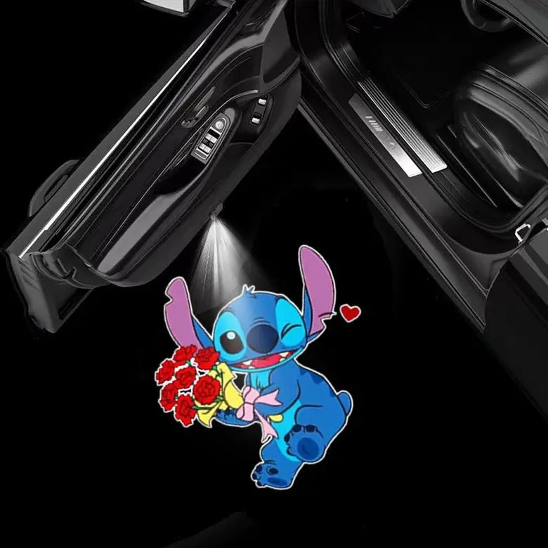 Stitch Car Door Projector Lights LED Welcome Lights for Cars