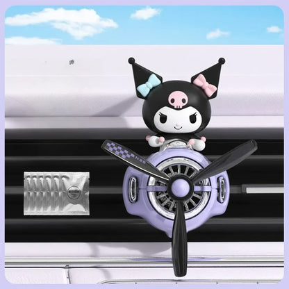 Hello Kitty car air freshener diffuser rotating vent aromatherapy product photo