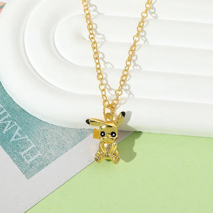 Pikachu Pokémon necklace cute anime pendant jewelry product photo