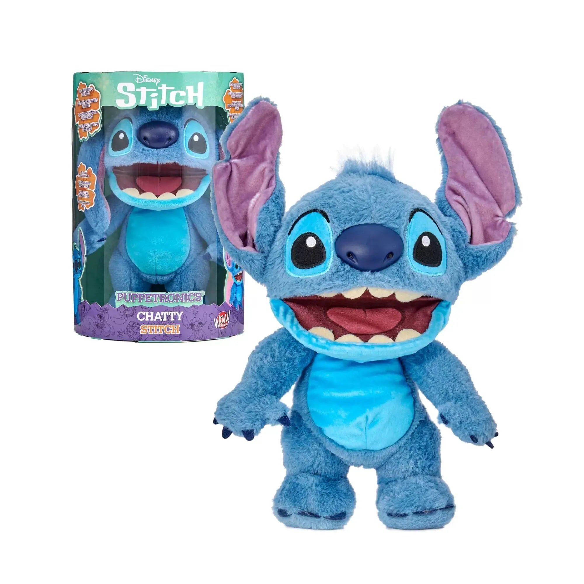 Real FX Stitch Puppet Interactive Animatronic Lilo & Stitch Toy