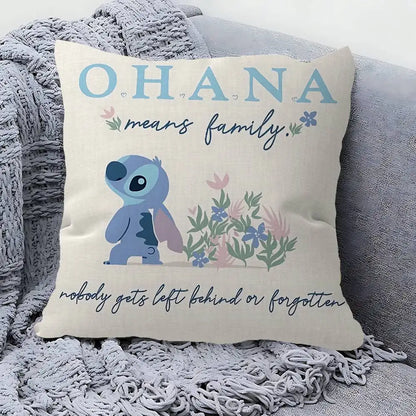Stitch character cushion for cozy kawaii home styling