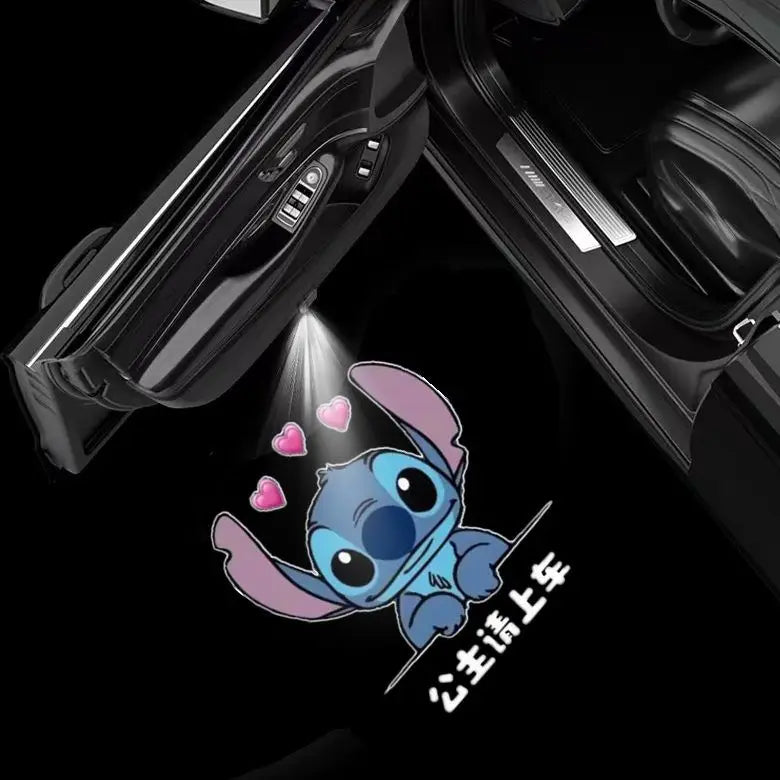 Stitch Car Door Projector Lights LED Welcome Lights for Cars