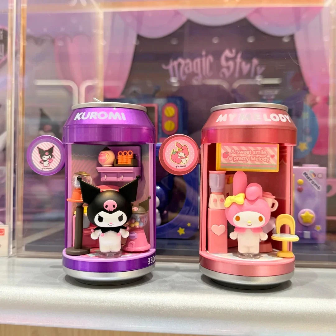 Sanrio blind box light up collectible figure dessert shop series product photo
