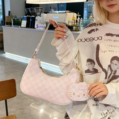 Kawaii Hello Kitty shoulder bag for casual outfits and everyday use