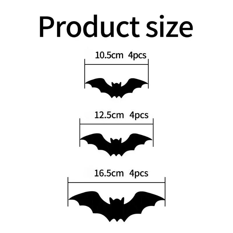 Halloween Spider Bat Light – LED Spider & Bat Decoration for Halloween