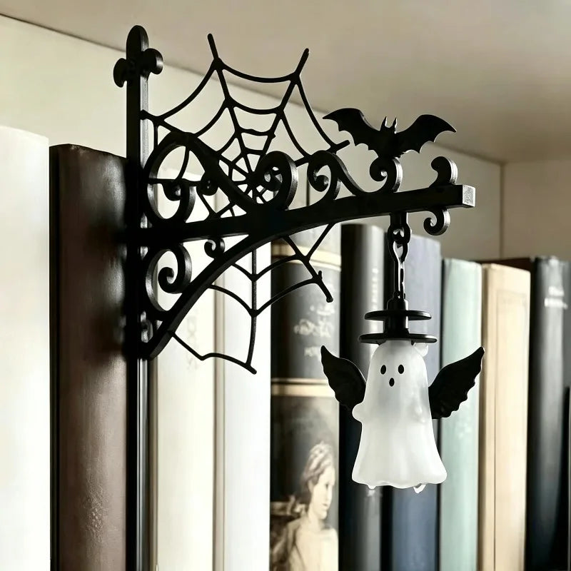 Harry Potter Inspirierte Bücher-Ecke Laterne Halloween Bücherregal LED-Dekoration