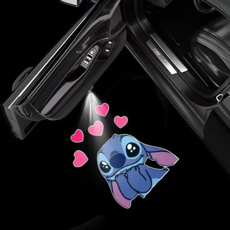 Stitch Car Door Projector Lights LED Welcome Lights for Cars