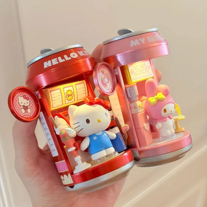 Sanrio blind box light up collectible figure dessert shop series product photo