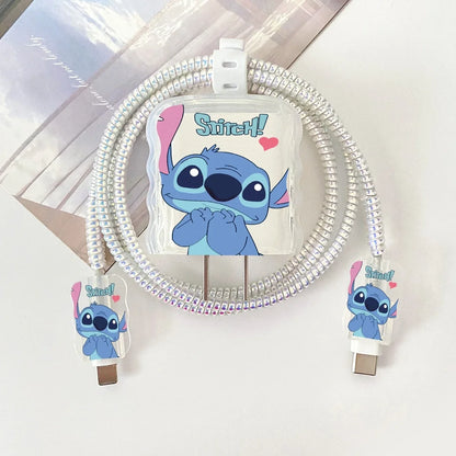 Stitch mobile accessory for protecting iPhone charging cables