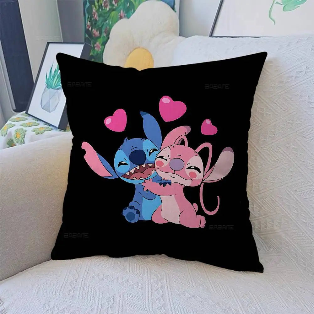 Stitch decorative pillow in multiple sizes for kawaii home decor