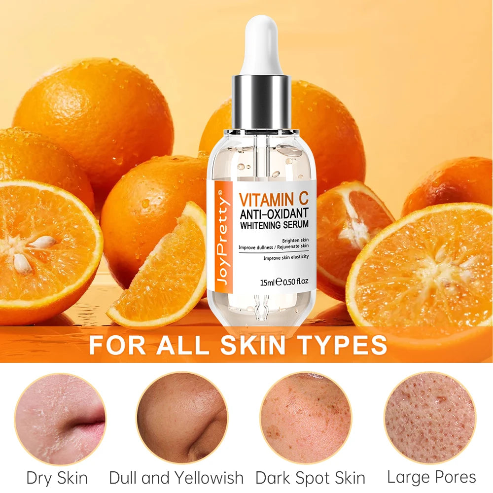 Vitamin C Whitening Serum – Anti-Oxidant Brighten Skin & Reduce UV Damage