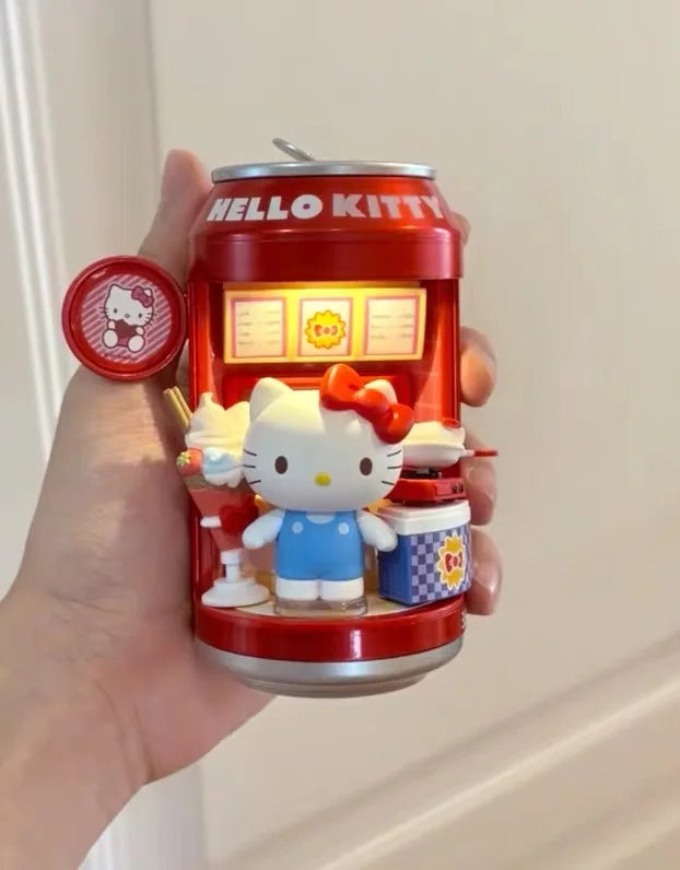 Sanrio blind box light up collectible figure dessert shop series product photo