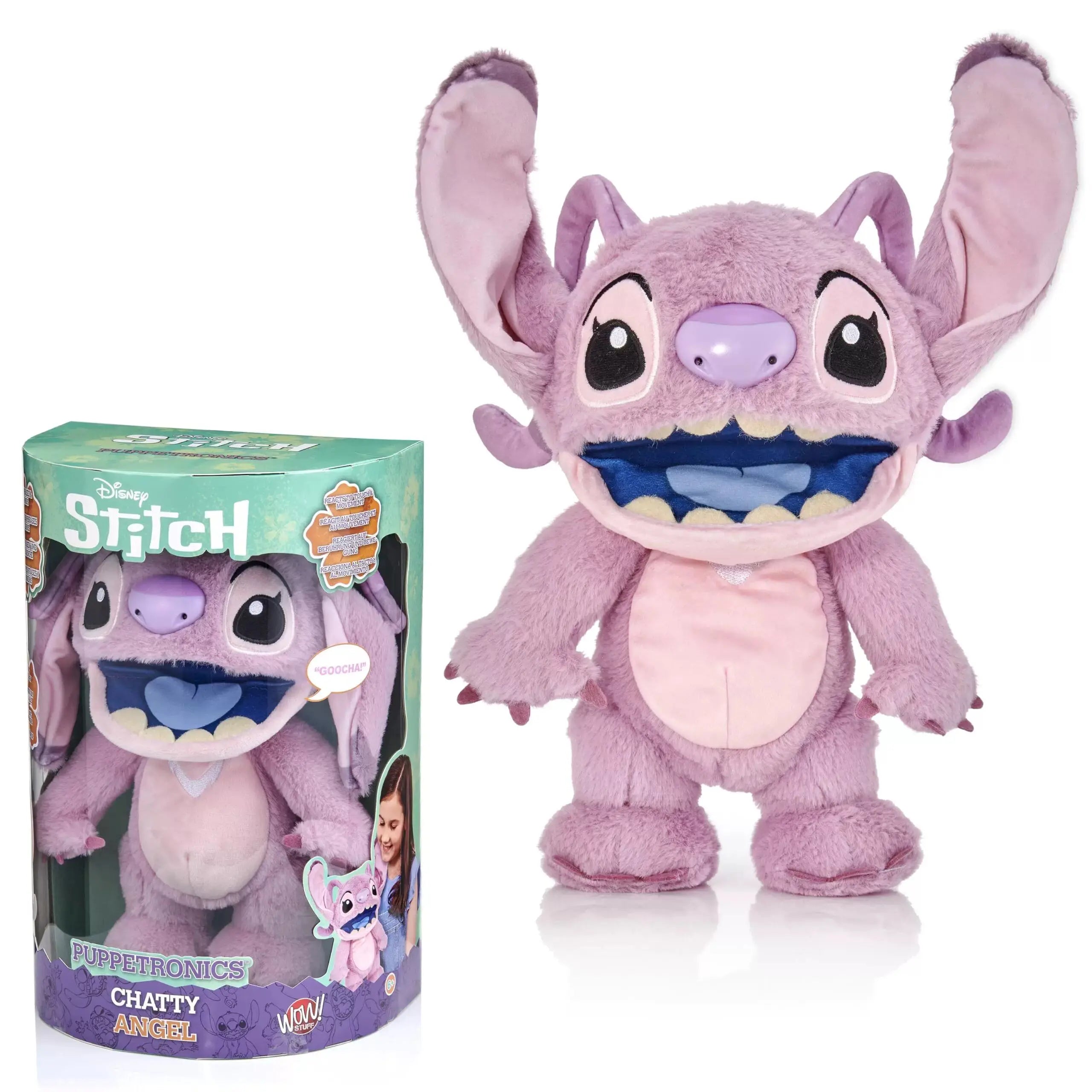 Real FX Stitch Puppet Interactive Animatronic Lilo & Stitch Toy