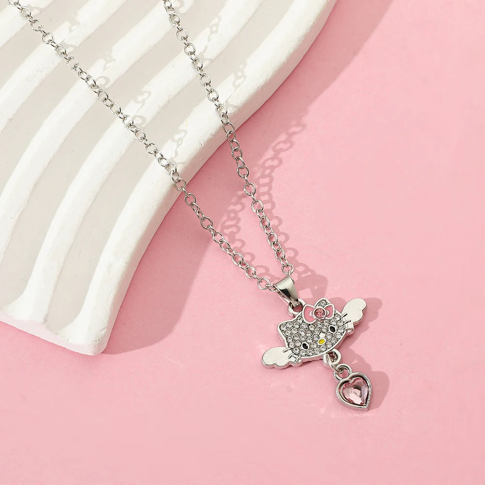 Hello Kitty angel heart jewelry design view