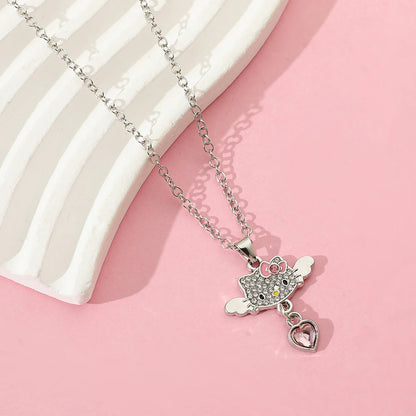 Hello Kitty angel heart jewelry design view