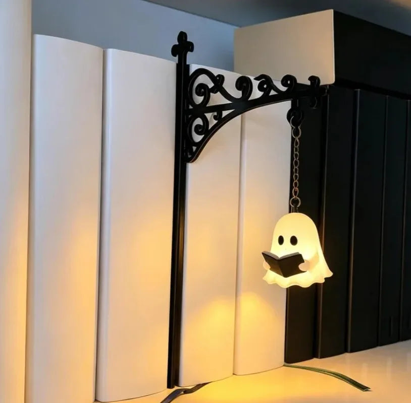 Harry Potter Inspirierte Bücher-Ecke Laterne Halloween Bücherregal LED-Dekoration
