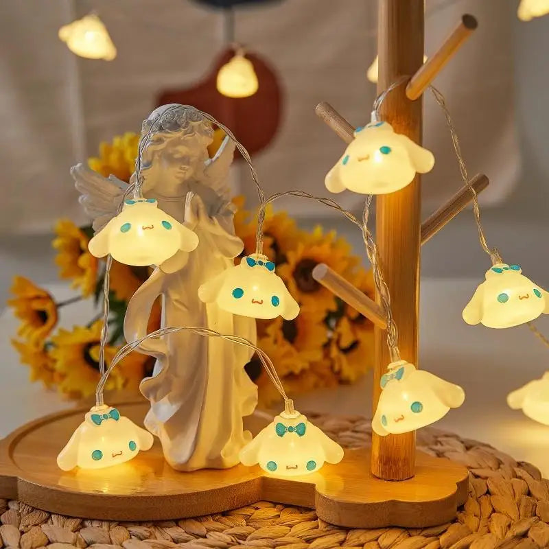 Hello Kitty USB string lights kawaii bedroom home decor product photo