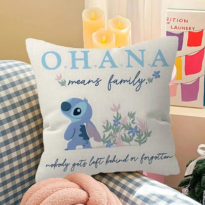 Cute Stitch sofa cushion for bedroom and living room decor
