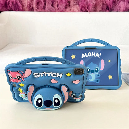 Stitch silicone tablet case for iPad with protective coverage