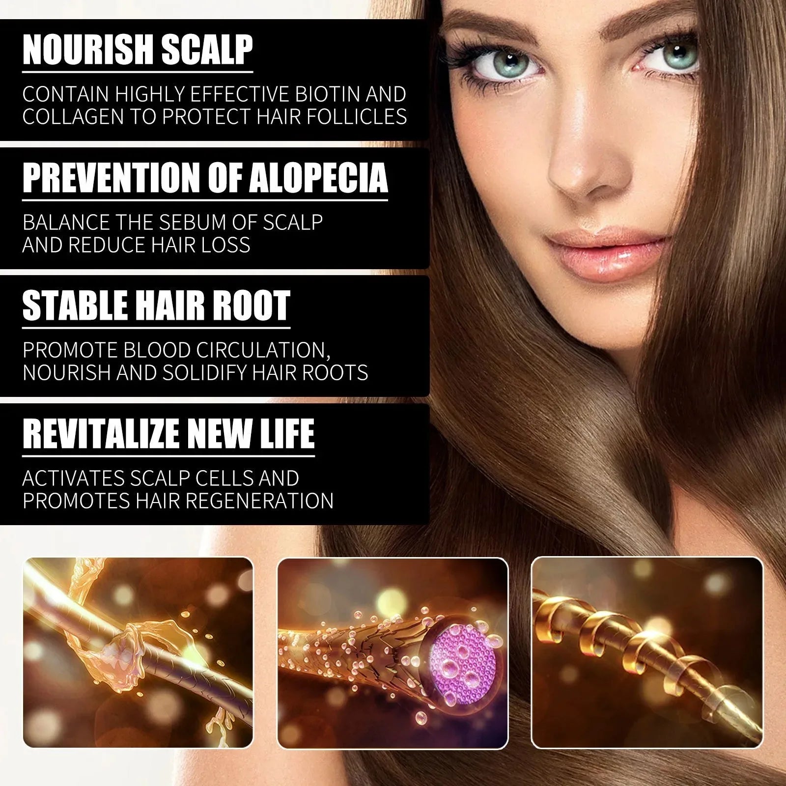 Biotin Drops with Hydrolyzed Collagen B7 Hair Growth Healthy Skin & Nails