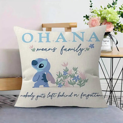 Kawaii Stitch pillow available in multiple sizes and designs