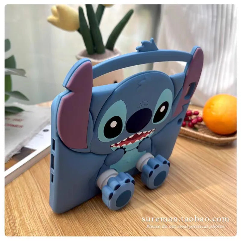 Stitch 3D tablet case with stand style support for iPad
