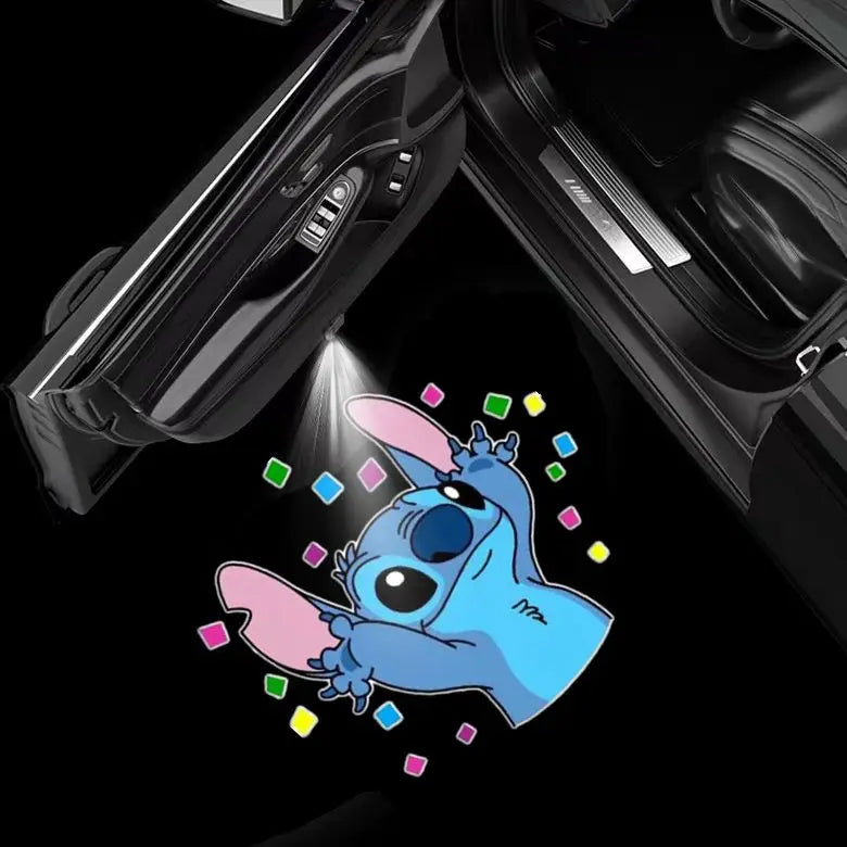 Stitch Car Door Projector Lights LED Welcome Lights for Cars