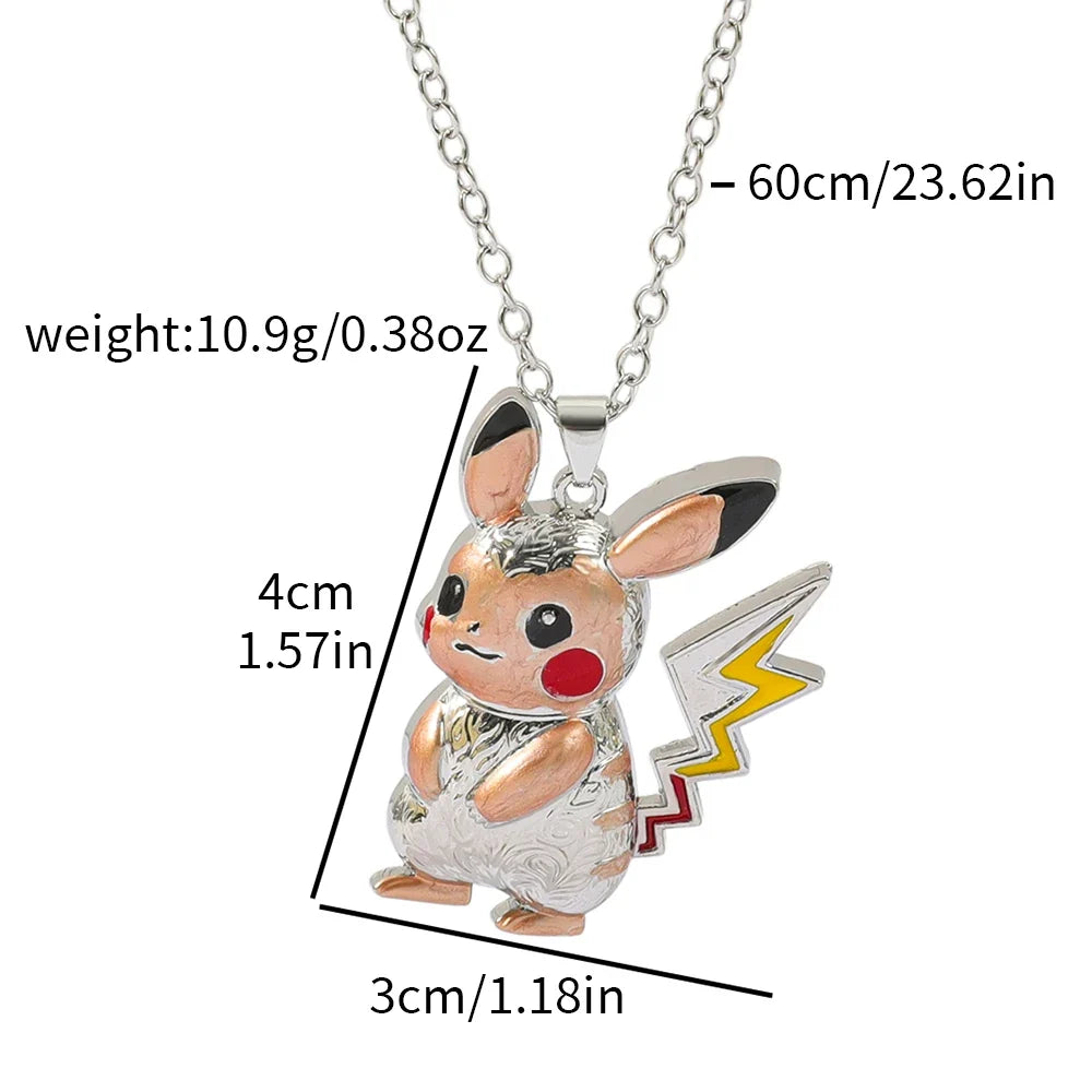 Pokémon character pendant necklace for fans and collectors