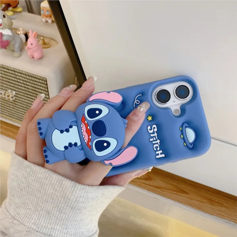 3D Stitch iPhone protective case with stand style functionality