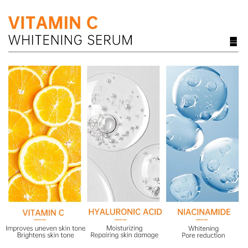 Vitamin C Whitening Serum – Anti-Oxidant Brighten Skin & Reduce UV Damage