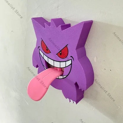 Pokémon Gengar 3D wall switch cover room decor product photo