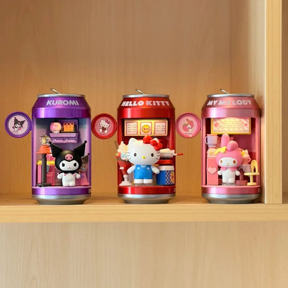 Sanrio blind box light up collectible figure dessert shop series product photo
