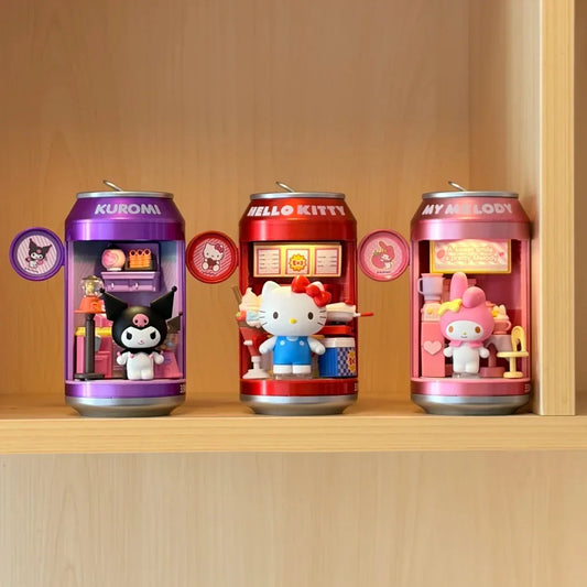 Sanrio blind box light up collectible figure dessert shop series product photo