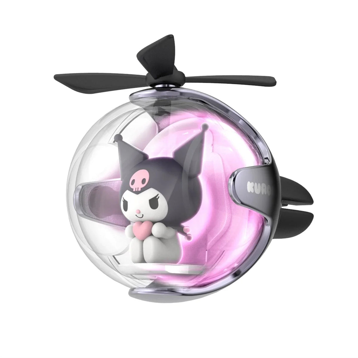 Hello Kitty car air freshener rotating propeller vent fragrance product photo