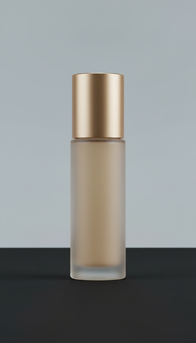 Skin renewal serum with gold peptides