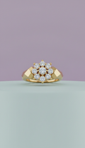 18k Gold Statement Ring