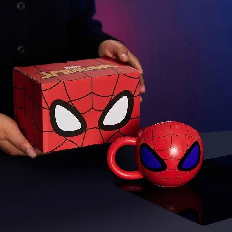 Spiderman Mug 3D Spiderman Face Ceramic Coffee Mug